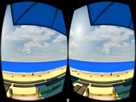 Relax Beach Toon VR Cardboard screenshot 3