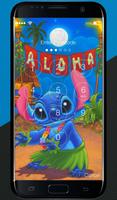 Funny Stitch Cartoon Cute Lilo Art Wallpapers ảnh chụp màn hình 1
