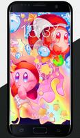 Kawaii Kirby Art Adorable Gaming Wallpapers Affiche