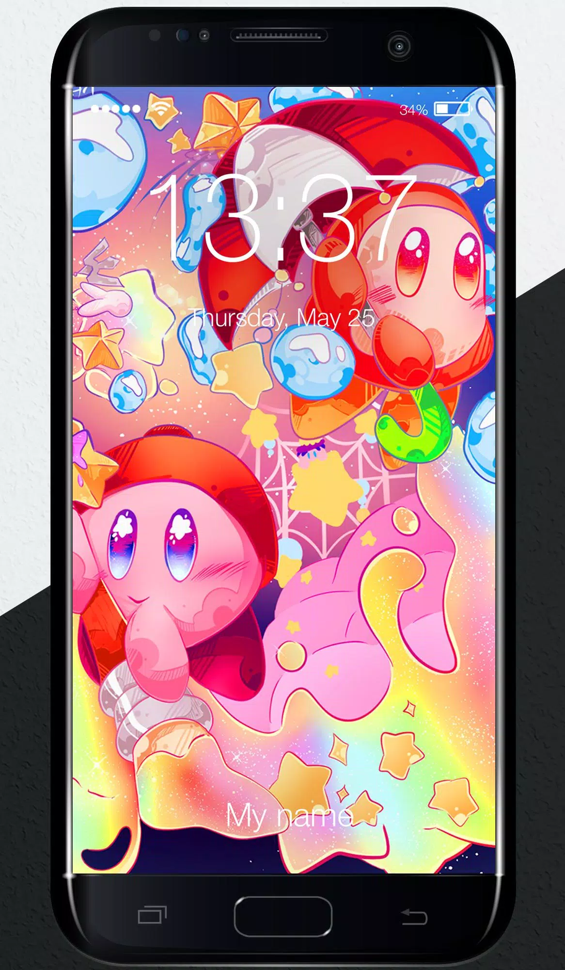 Funny Kirby Pattern Desktop Wallpaper - Cool Kirby Wallpaper 4k