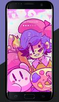 Kawaii Kirby Art Adorable Gaming Wallpapers capture d'écran 1