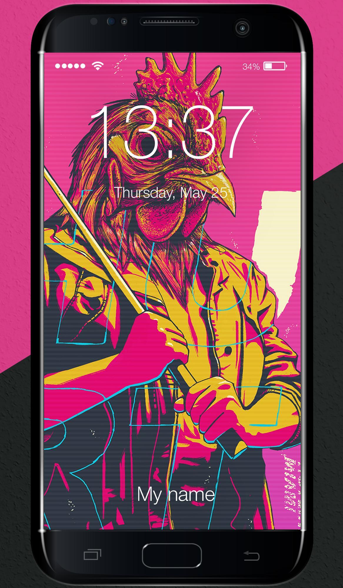 Miami Art Hotline Retrowave Wallpapers Lock Screen for Android - APK  Download