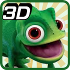 Lizard Run 3D: Speed Dash icône