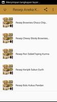 Resep Aneka Kue Cemilan screenshot 1