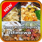 Resep Ayam Geprek Istimewa ícone