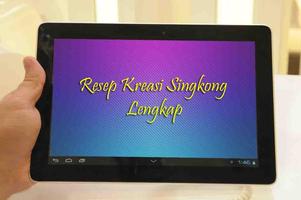 Resep Kreasi Singkong Lengkap 截图 1