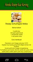 Resep Kue Kering captura de pantalla 3