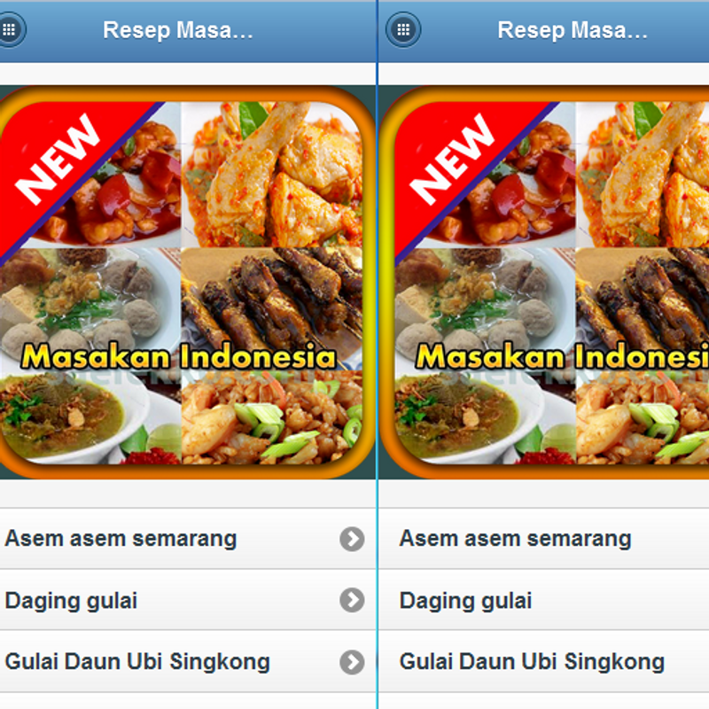 Resep Masakan Indonesia Poster Resep Masakan Indonesia Poster