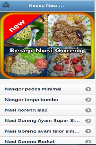 Download Resep Nasi Goreng latest 1.2 Android APK