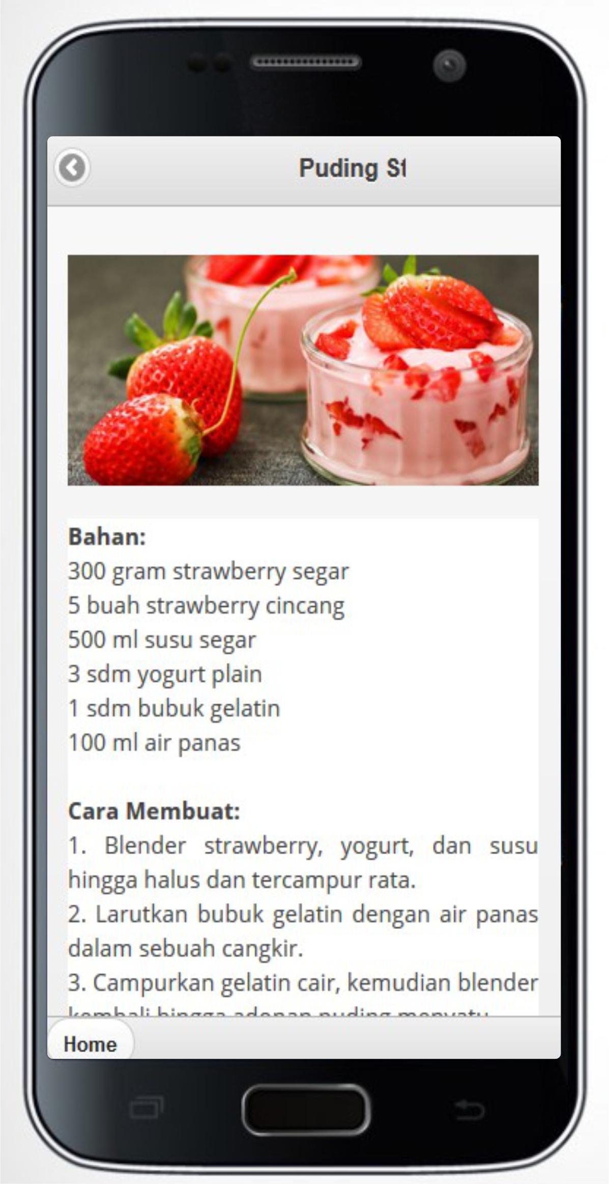Resep Pilihan Puding For Android Apk Download