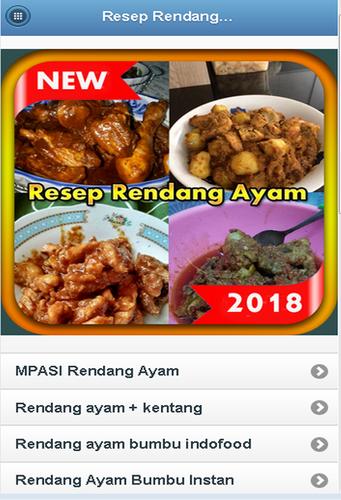 Resep Rendang Ayam Terbaru 2018 Fur Android Apk Herunterladen