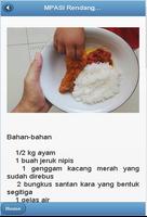 Resep Rendang Ayam Terbaru 2018 capture d'écran 1