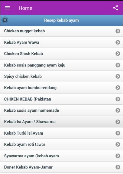 Resep Kebab Ayam For Android Apk Download