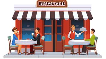 Restaurant design-poster