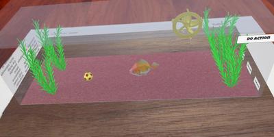 Goldfish Simulator AR تصوير الشاشة 1