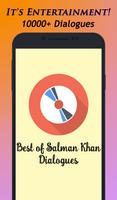 Best of Salman Khan Dialogues poster