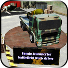 Bomb Transporting – Battlefield Truck Driver Zeichen