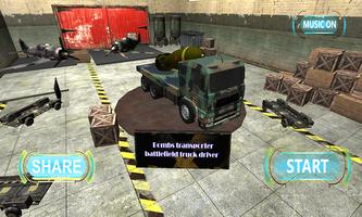 Bomb Transporting – Battlefield Truck Driver Plakat