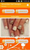 November Nail Designs Affiche