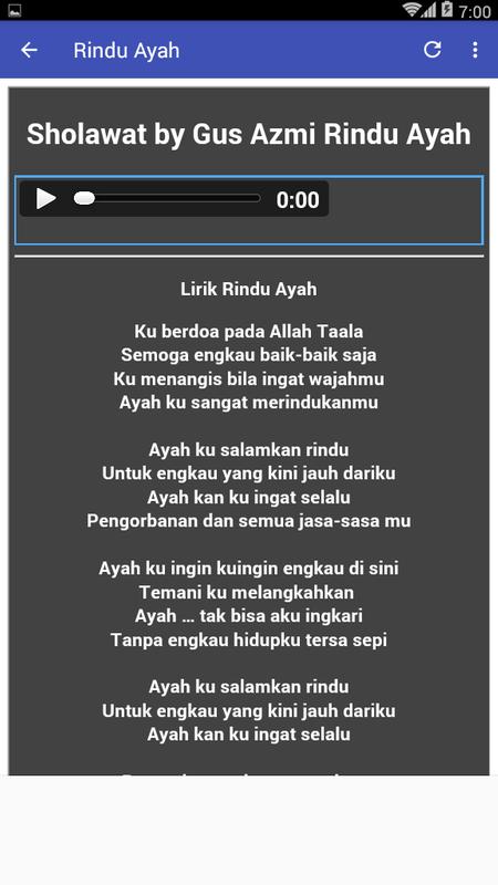 Chord Ayah Kukirimkan Doa : Lirik Lagu Ayah kukirimkan Do'a | Lirik