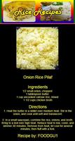 برنامه‌نما Rice Recipes عکس از صفحه