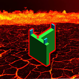 The Floor Is Lava Button