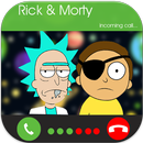 APK Morty n Rick Fake call