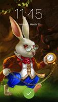 Alice Cute Little Wonderland Wallpaper App Lock poster