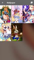Alice Cute Little Wonderland Wallpaper App Lock screenshot 3