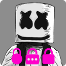 Marshmello Theme Cute Wallpaper App Lock APK