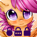 Pony Cute Baby HD Wallpaper Little App Lock APK