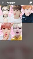 Kpop Bts Cute Bunny Puppy Theme App Lock screenshot 2