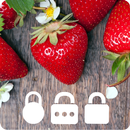 Summer Crush Strawberry Fruit Wallpaper App Lock-APK