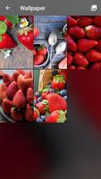 Summer Crush Strawberry Fruit Wallpaper App Lock capture d'écran 2