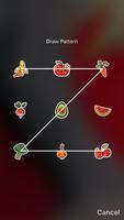 Summer Crush Strawberry Fruit Wallpaper App Lock capture d'écran 3