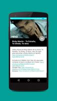 برنامه‌نما Ricky Martin Songs and Videos عکس از صفحه