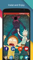 Rick & Morty Wallpaper HD Affiche