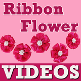Ribbon Flower Craft Making icône