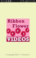 Ribbon Flower Craft Making Affiche