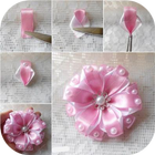 Ribbon Flower Tutorial ไอคอน