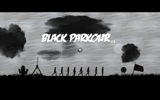 Black Parkour Affiche