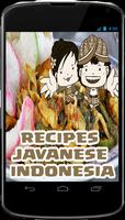 Recipes Javanese Indonesia Affiche