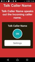 Caller Name Talker for Android capture d'écran 1