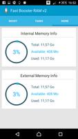 Ram booster Android 2016 Screenshot 1