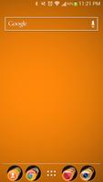 Orange Theme Plakat