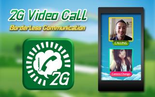 2G Video Calls Chat Cartaz