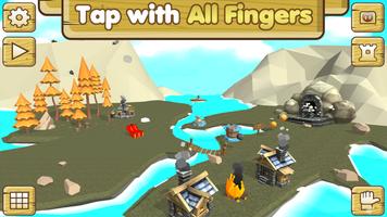 Tap 'n' Build 3D  -  Free Tap & Crafting Game capture d'écran 1