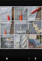 DIY Ripped Jeans Affiche
