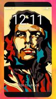 Che Guevara Comandante Revolution App Lock Affiche