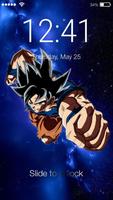 Goku Ultra Anime Fun Art App Lock Screen screenshot 1